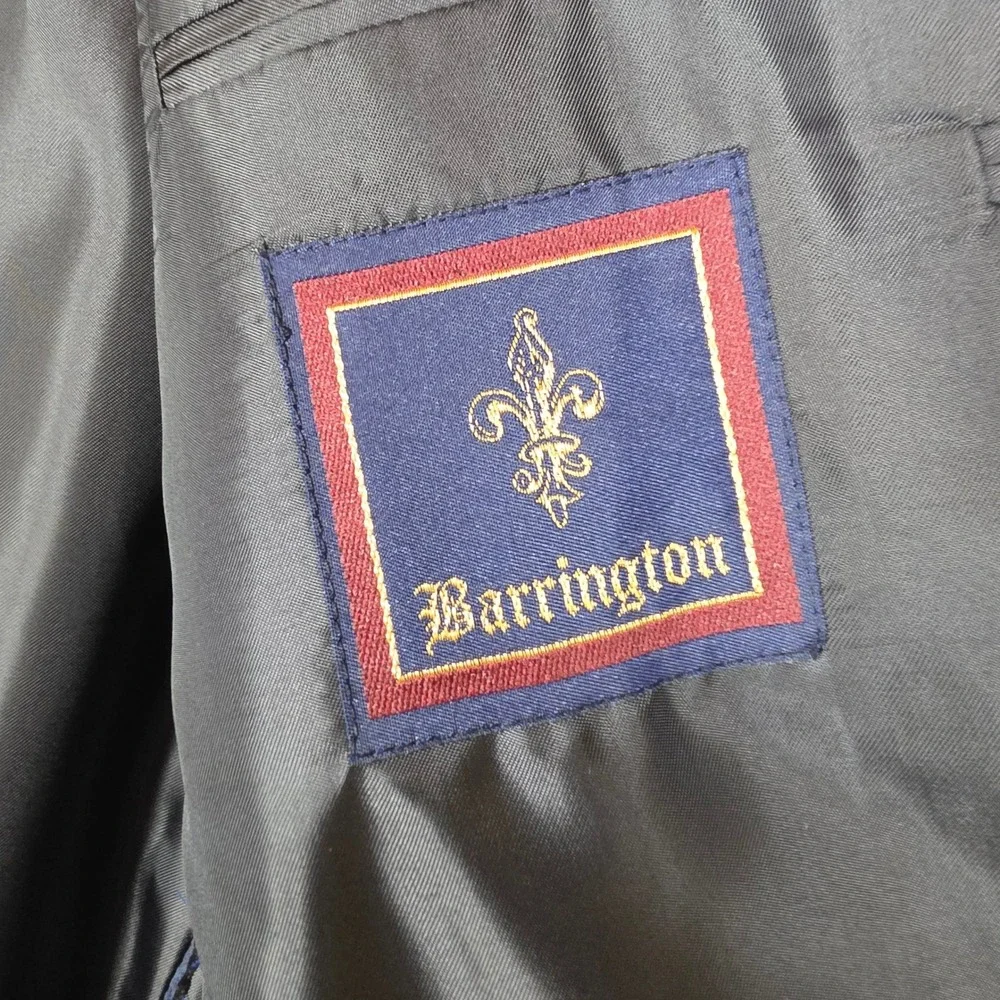 Barrington Corduroy Blazer Mens 46R Brown Business Casaual Elbow Patches